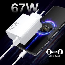 Ermer Xiaomi Poco Pad Için 67 Watt Turbo Hızlı Şarj Aleti