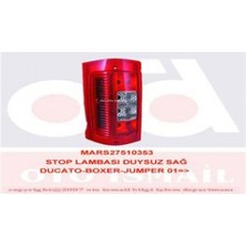 Mars Depomix Stop Lambasi Duysuz Sağ [ Fiat Ducato , Peugeot Boxer , Citroen Jumper 2002-2005 ]