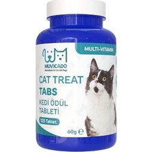 Esranın Dünyası Kedi Ödül Tableti Multi Vitamin Kedi Tüy Tüyü Bakımı Kedi Ödülü Kedi Ödül Maması