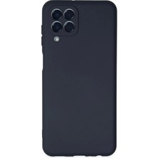 Durukar®  Samsung Galaxy M33 Kılıf Nano Içi Kadife Silikon - Lacivert