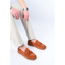 Bestello Bağcıksız Püsküllü Kauçuk Taban Hakiki Deri Loafer 174-302 Erkek Ayakkabı