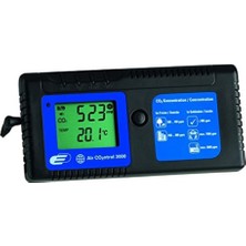 Tfa Dostmann AIRCO2NTROL 3000 Co2 Ölçüm Cihazı, Co2 Konsantrasyonunu Izlemek Için, Sesli Alarm, Sıcaklık Göstergesi, 31.5000, Siyah Mavi, U190 x G57 x Y260 mm