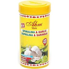 Esranın Dünyası Spirulina Garlic Sarımsaklı 250 ml Balık Yemi