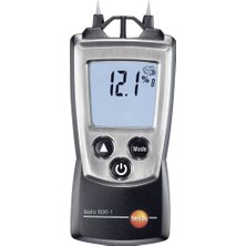 Testo 606-1 Nem Ölçer LCD Arkadan Aydınlatmalı Beton ve Sıva Için %50 Bağıl Nem