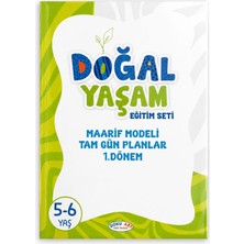 Doku AES Doğal Yaşam Eğitim Seti 5-6 Yaş | Maarif Modeli Tam Gün Planlar 1. Dönem Okul Öncesi Eğitim Kitabı | Anasınıfı Okul Öncesi Öğretmen Materyali