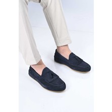 Bestello Bağcıksız Püsküllü Kauçuk Taban Hakiki Deri Loafer 174-302 Erkek Ayakkabı