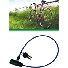 Esranın Dünyası Bisiklet Motor Kilidi Anahtarlı Çelik Halatlı Kilit 65 cm 1410