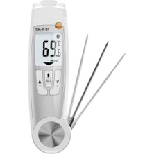 Testo 104-IR Bluetooth Kızılötesi ve Batırma Termometresi