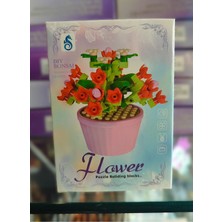 Ada Çanta Kırtasiye Flower Çiçek Mini Yapı Oyuncak LEGO GC411018