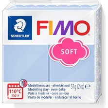 Esranın Dünyası Staedtler Fimo 8020-T31 Fimo Soft Modelleme Kili 57 gr Açık Mavi