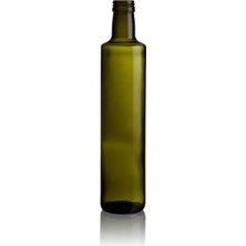Ziylan 250 ml Yeşil Dorika Şişe, 12 Adet, Cam Şişe, Zeytinyağı Şişesi, Yağ Şişesi, Dorika Şişe