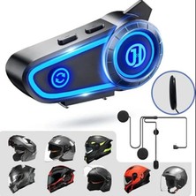 Yefking Rgb Motosiklet Kask Kulaklığı