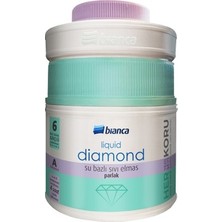Bianca Liquid Diamond Su Bazlı Parlak Vernik Tezgah ve Mermer Için Sararmaz (Sıvı Elmas) 600GR
