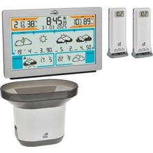 Tfa Dostmann Tfa.me Id-02, 35.8100.54.79 Wlan Hava Durumu Istasyonu, Wetter.com'dan 3 Ila 6 Günlük Profesyonel Hava Durumu Tahmini, Yağmur Ölçer Dahil 2 Kablosuz Dış Mekan Sensörü Dahil