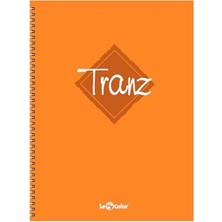 Esranın Dünyası Le Color A4 Defter Kareli Turuncu Tranz 200 Sayfa