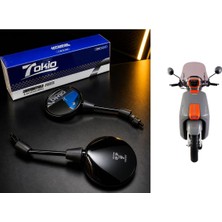Koçak Motor Mondial Rio 50 Yuvarlak Ayna Takımı Premium Kalite