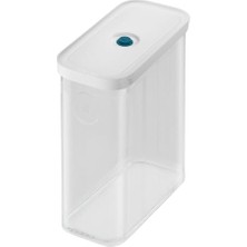 Esranın Dünyası Zwıllıng Fresh & Save Cube Vakumlu Saklama Kabı 3m, 21 Santimetre, Şeffaf Akdeniz Mavisi