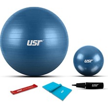 Esranın Dünyası Usr 553BM 20+55 cm Pilates Topu + Pompa + 2 Lastik