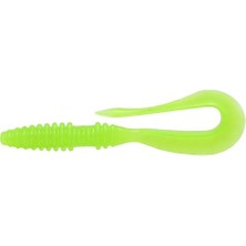 Esranın Dünyası Mad Wag Ni 2.5" #026S Clear Chartreuse Glow Silikon Yem