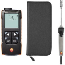 Testo 925 Sıcaklık Ölçüm Cihazı; Yüzey Sensörlü Set; 8714 0059
