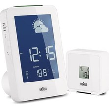 Braun BNC013WHWH Kablosuz Hava Durumu Istasyonu, Beyaz
