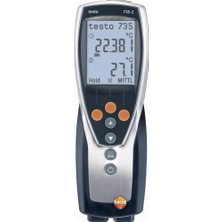 Testo - 735-2 - 0563 7352 - Sıcaklık Ölçümü Için Sıcaklık Ölçüm Cihazı (3 Kanallı)