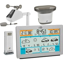 Tfa Dostmann Wlan Hava Durumu Istasyonu Tfa.me Id-02, 35.8100.54.89 Wetter.com'dan 3 Ila 6 Günlük  Hava Durumu Tahmini, Rüzgar Göstergesi, Yağmur Ölçer, Termo-Higro Verici, Uyarı Fonksiyonu