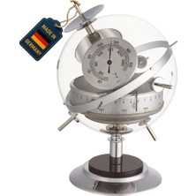 Tfa Dostmann Analog Hava Istasyonu Sputnik, 20.2047, Barometre, Termometre, Higrometre, Yerel Hava Tahmini Için, Alman Aile Şirketi, Iç Mekan, Tasarım Nesnesi, Gümüş