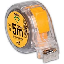 Esranın Dünyası Şeffaf Metre 5 M x 25 mm DK.08.2027