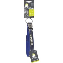 Esranın Dünyası Hıkıng Reflektörlü Soft Boyun Tasması Blue (L)