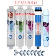 Netsu, Su Arıtma Filtresi, FLT Serisi Kapalı Kasa Su Arıtma Filtresi, 5 li set