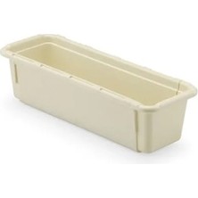 Esranın Dünyası Ayarlanabilir Mini Çekmece Organizer, Krem Renkli