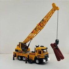 Esranın Dünyası Sesli ve Işıklı Çek Bırak Vinç, 30 cm Boyutunda Eğlenceli Oyun Aracı