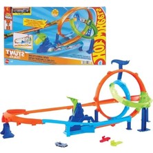 Esranın Dünyası Hot Wheels Dolambaçlı Hız Pisti, Akrobasi Oyun Seti
