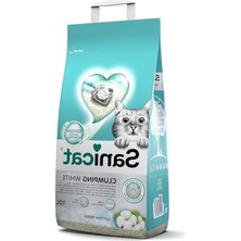 Esranın Dünyası 10L Koton Ferahlığı ile Beyaz Topaklanan Kedi Kumu, Temiz ve Etkili