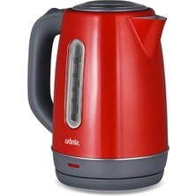 Esranın Dünyası Sinbo SK-8031 Su Isıtıcı Kettle – Paslanmaz Çelik, 1.8 L, Inox, Otomatik Kapanma (Kırmızı)