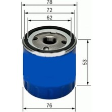 Sardes Depomix Yağ Filtresi (Küçük Tip) [ Renault Megane I, Ii, Ii, Clio I, Ii, Ii, Fluence, Kangoo, R9, R19, Logan, Sandero-Duster Euro6 ]