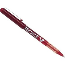 Esranın Dünyası Kırmızı Renkli 0.5 mm V Ball Kalem ile Keskin Çizgiler