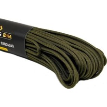 Esranın Dünyası Haki Paracord Ip, 30 Metre Uzunluk, 660 Lb Kapasite