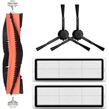 Esranın Dünyası Mop Pro 2+3d (Dikkat: Kameralı-Plus Global) Xiaomi Uyumlu Yedek Mopsuz Fırça Hepa Filtre Seti-5 Parça