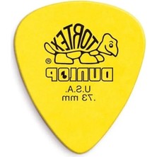 Esranın Dünyası Standart 0,73 mm Sarı Gitar Pick, 72'li Paket