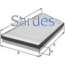 Sardes Depomix Polen Filtresi 206 1.4i 06.1998-02.2009