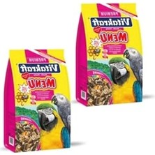 Esranın Dünyası Premium Papağan Yemi, 1000 gr x 2 Paket, Besleyici Karışım