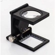Esranın Dünyası 28 mm Metal Lüp, LED Işıklı Katlanır Büyüteç ile Detayları Görün