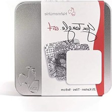 Esranın Dünyası Youtangle Art Sanat Seti, 9x9 cm Kreatif Öğrenme Aracı