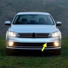 Esranın Dünyası Ön Tampon Çeki Demiri Kapağı, Vw Jetta (2015-2018) Uyumlu