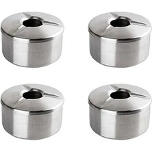 Esranın Dünyası 4'lü Derin Metal Küllük Seti, Dayanıklı ve Kullanışlı