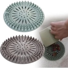 Esranın Dünyası Büyük Boy Silikon Lavabo Süzgeci, Banyo ve Küvet Için Kullanışlı Süzgeç (1 Adet)