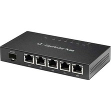Ubiquiti Networks Er-X-Sfp Ethernet/lan Siyah Bağlantılı Yönlendirici - Yönlendirici (10,100,1000 Mbps, Ethernet (Rj-45), Siyah