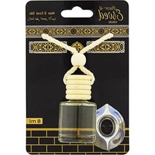 Esranın Dünyası Cam Şişede Hacerül Esved Kokusuyla Ferahlatıcı Araba Kokusu, 8 ml